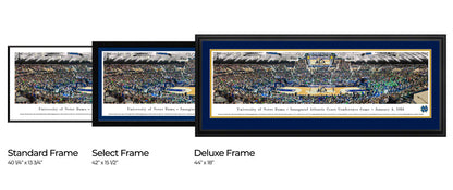 Notre Dame Fighting Irish Basketball Panorama - Joyce Center Inaugural ACC by Blakeway Panoramas