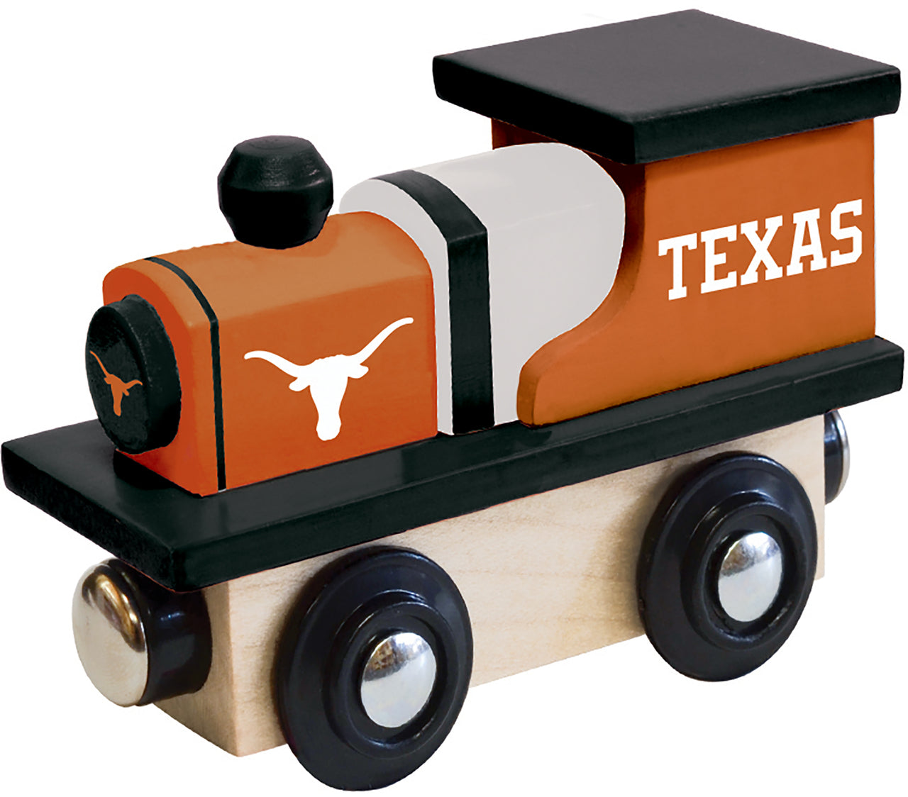 Texas Longhorns Wooden Toy Train Engine by Masterpieces