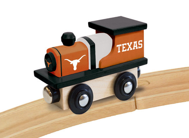 Texas Longhorns Wooden Toy Train Engine by Masterpieces