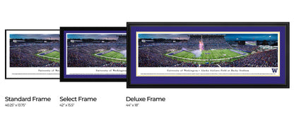 Washington Huskies Football Sideline View Panoramic Picture - Husky Stadium by Blakeway Panoramas