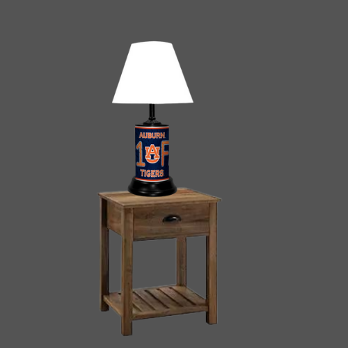 Auburn Tigers #1 Fan Lamp with Shade by GTEI