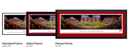 Virginia Tech Hokies Football Poster - Lane Stadium Panorama by Blakeway Panoramas