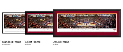 Virginia Tech Hokies Basketball Panoramic Poster - Cassell Coliseum by Blakeway Panoramas