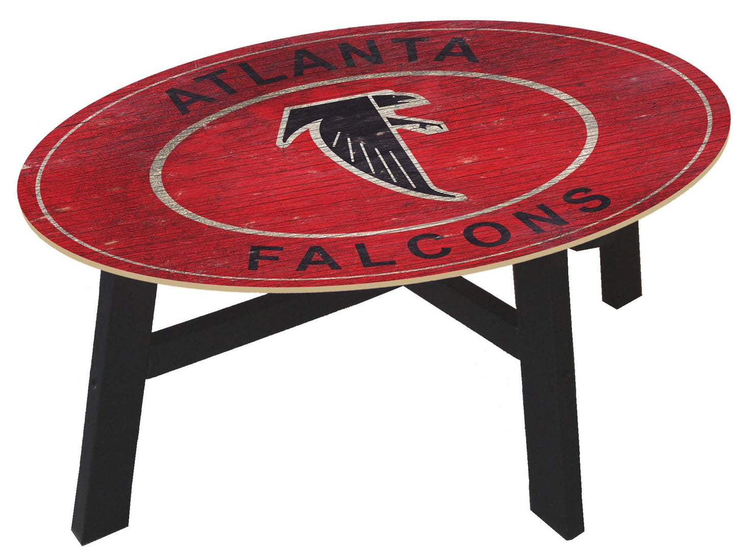 Atlanta Falcons Logo Heritage Logo Coffee Table by Fan Creations