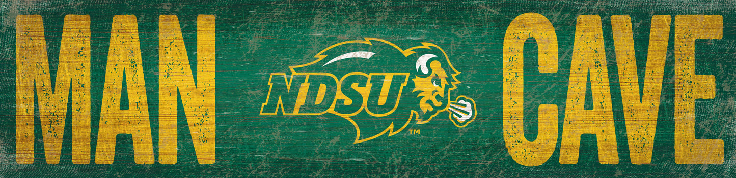 North Dakota State Bison Man Cave Sign by Fan Creations