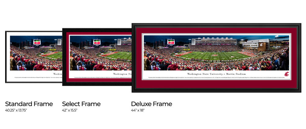 Washington State Cougars Football Panoramic Picture - Martin Stadium by Blakeway Panoramas