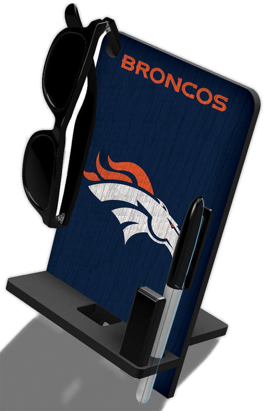 Denver Broncos 4-in-1 Desktop Phone Stand by Fan Creations