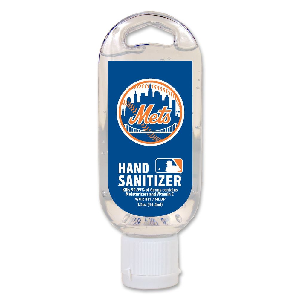 New York Mets Hand Sanitizer w/ Refillable Bottle by Worthy