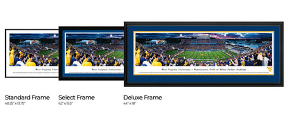 West Virginia Mountaineers Panorama - WVU Milan Puskar Stadium Picture by Blakeway Panoramas