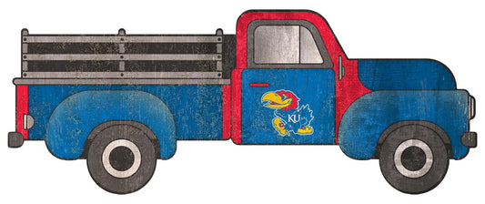 Kansas Jayhawks 15" Cutout Truck Sign by Fan Creations