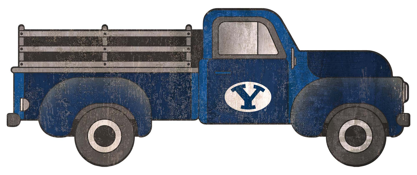 BYU Cougars 15" Cutout Truck Sign by Fan Creations