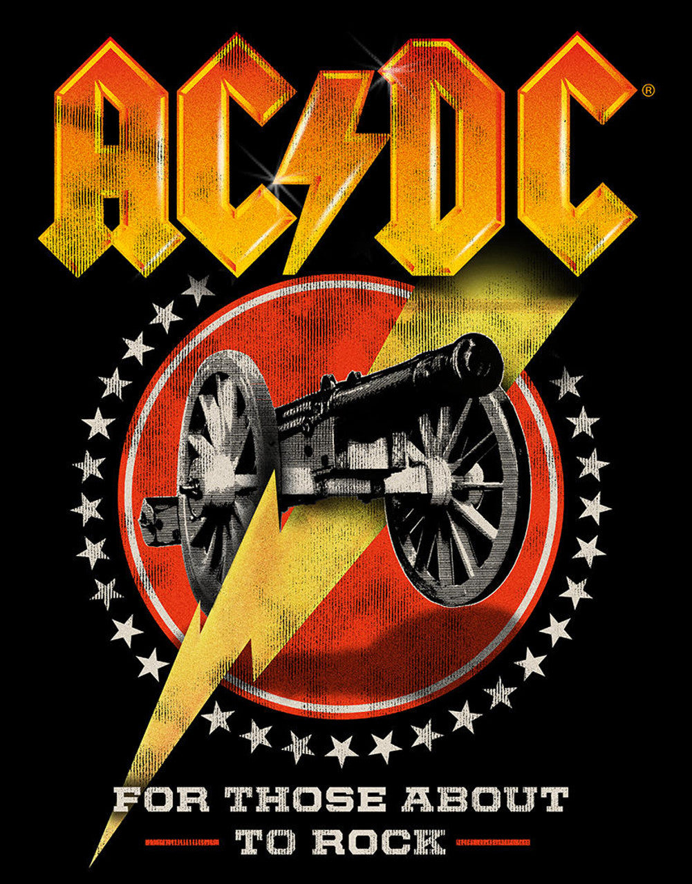 AC/DC Rock 12.5" x 16" Metal Tin Sign - 2643