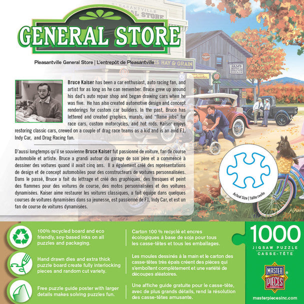 General Store - Pleasantville General Store 1000 Piece Jigsaw Puzzle by Masterpieces