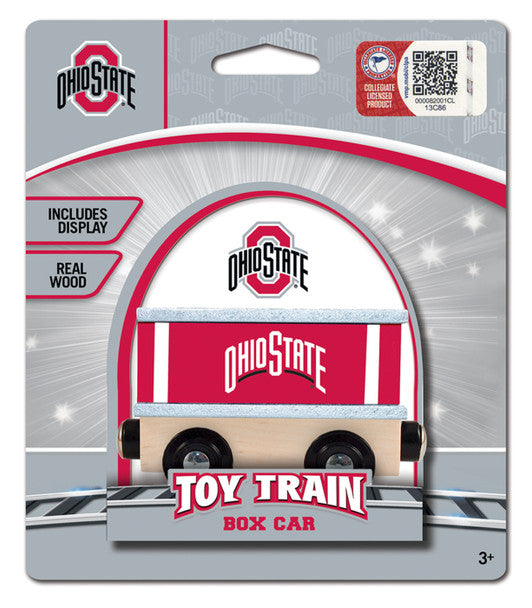 Ohio State Buckeyes Box Car Wooden Toy by Masterpieces