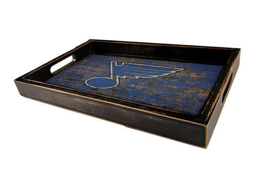 St. Louis Blues Distressed Serving Tray with Team Color by Fan Creations