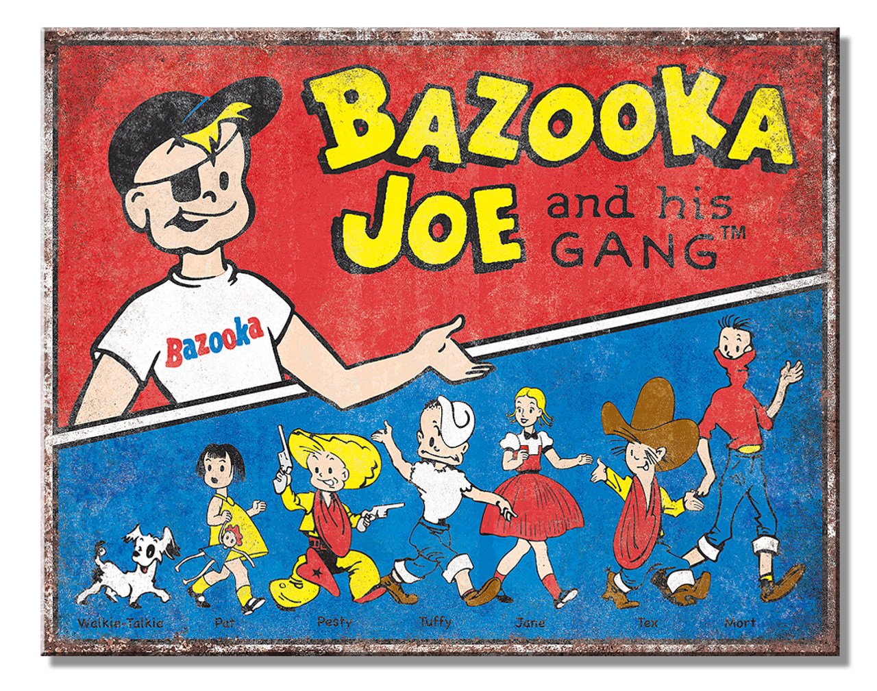 Bazooka Gang Metal Tin Sign - 2666