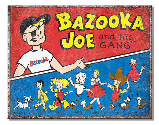 Bazooka Gang Metal Tin Sign - 2666