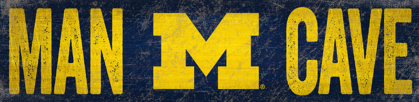 Michigan Wolverines Man Cave Sign by Fan Creations