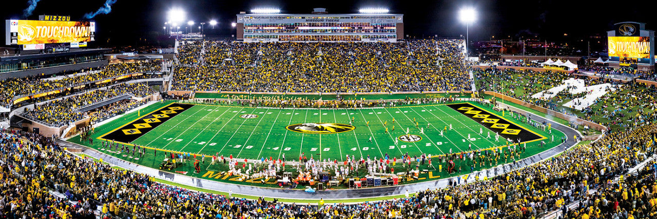 Missouri Tigers Panoramic Stadium 1000 Piece Puzzle - Center View - Masterpieces