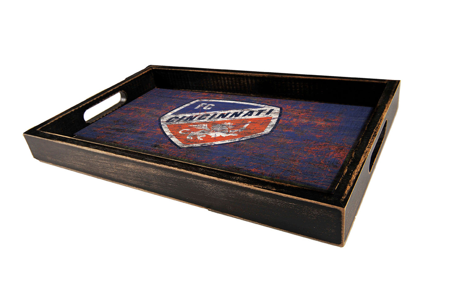 FC Cincinnati Distressed Serving Tray with Team Color by Fan Creations
