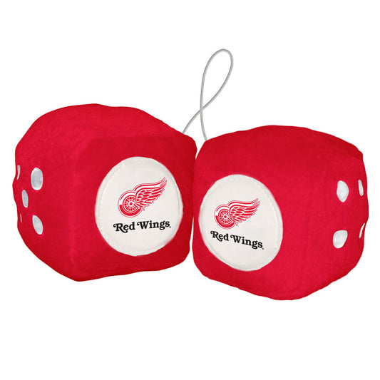 Detroit Red Wings Fuzzy Dice