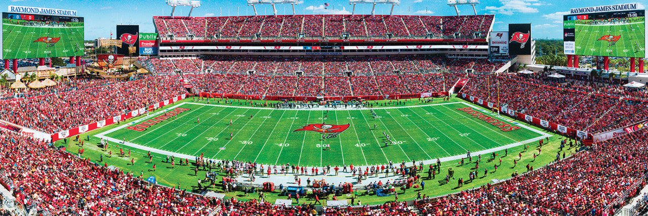 Tampa Bay Buccaneers Panoramic Stadium 1000 Piece Puzzle - Center View by Masterpieces