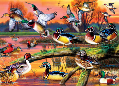 Audubon - Autumn Feathers 1000 Piece Jigsaw Puzzle by Masterpieces