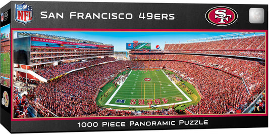San Francisco 49ers Panoramic Stadium 1000 Piece Puzzle - End View by Masterpieces