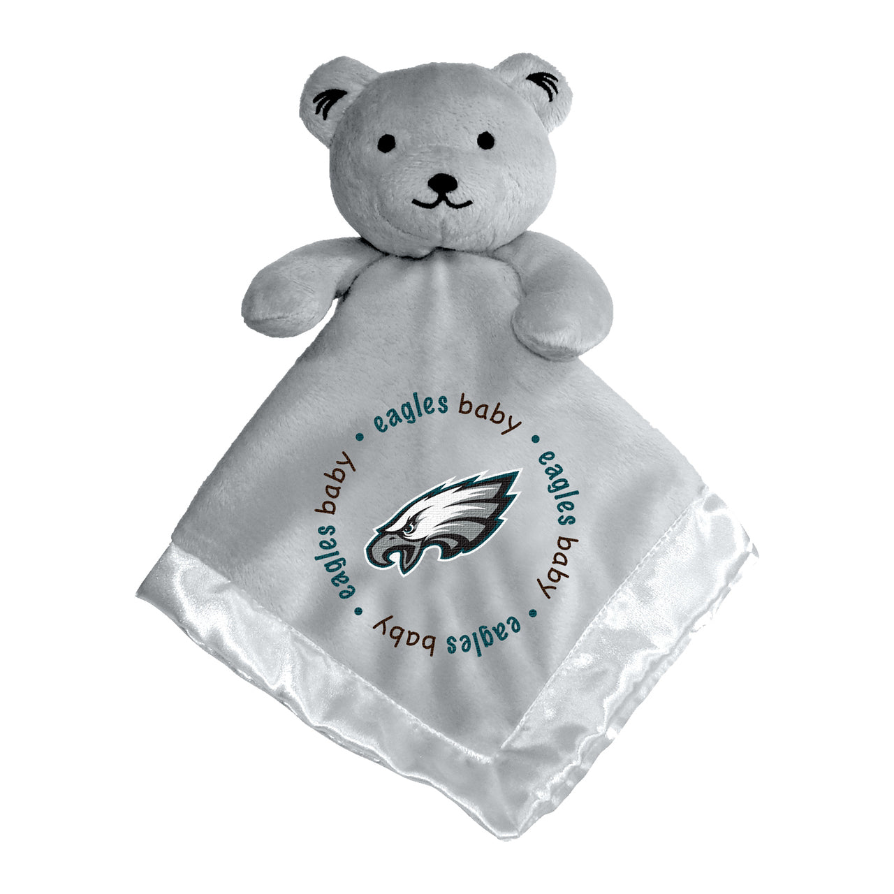 Philadelphia Eagle Gray Embroidered Security Bear by Masterpieces Inc.