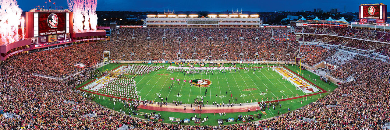 Florida State Seminoles Panoramic Stadium 1000 Piece Puzzle - Center View by Masterpieces