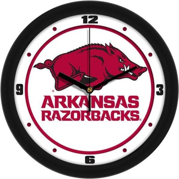 Arkansas Razorbacks 11.5" Traditional Logo Wall Clock by Suntime