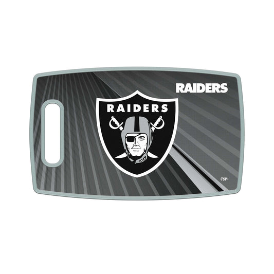 Las Vegas Raiders Large 9.5" x 14.5" Cutting Board by Sports Vault