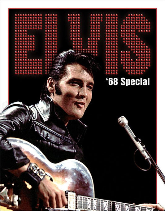 Elvis - '68 Special 12.5" x 16" Metal Tin Sign - 2302