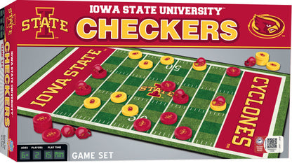 Iowa State Cyclones Checkers Board Game by Masterpieces