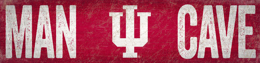 Indiana Hoosiers Man Cave Sign by Fan Creations
