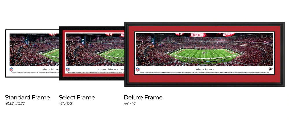 Atlanta Falcons Inaugural Game at Mercedes-Benz Stadium Panoramic Picture - by Blakeway Panoramas