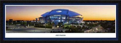 Dallas Cowboys AT&T Stadium Twilight Panoramic Picture by Blakeway Panorama