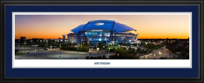 Dallas Cowboys AT&T Stadium Twilight Panoramic Picture by Blakeway Panorama