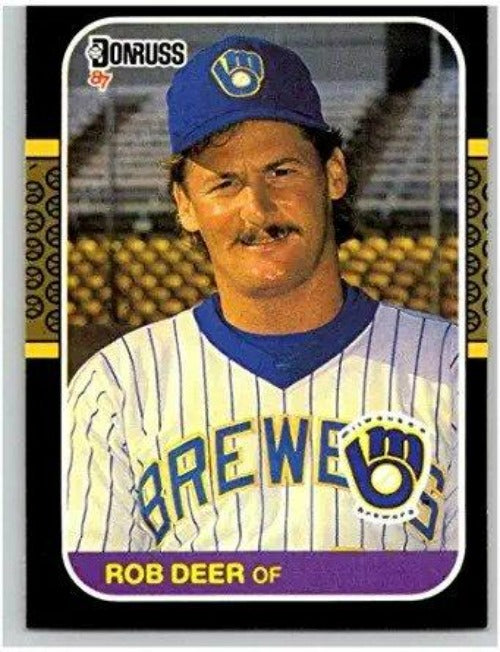 1987 Donruss #274 Rob Deer - Baseball Card NM-MT