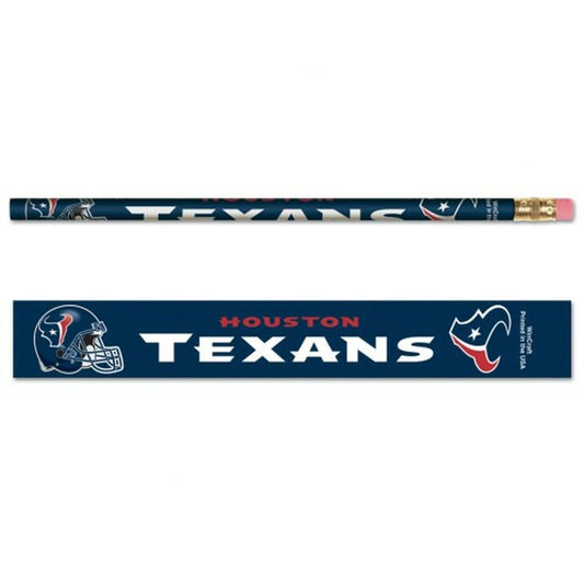 Houston Texans 2 Pack of Pencils - 6 per pack by Wincraft