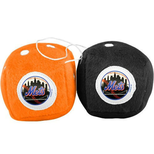 New York Mets Plush Fuzzy Dice by Fremont Die