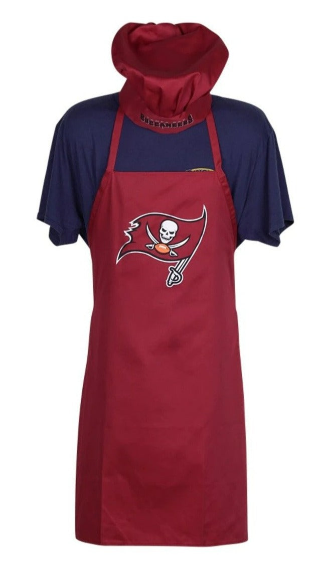 Tampa Bay Buccaneers Apron and Chef Hat Set by PSG