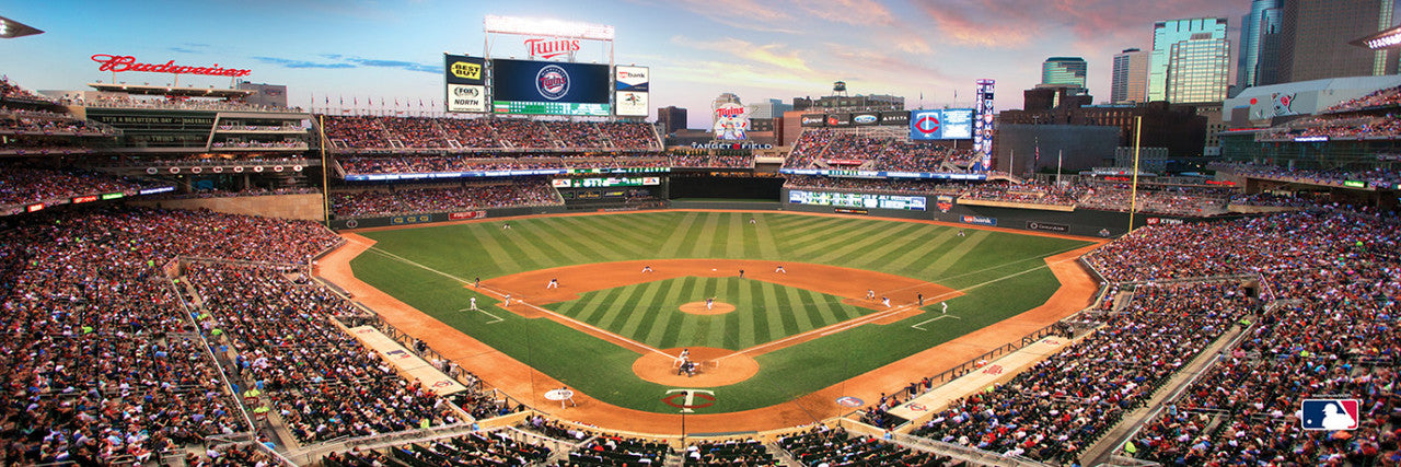 Minnesota Twins Panoramic Stadium 1000 Piece Puzzle - Center View by Masterpieces
