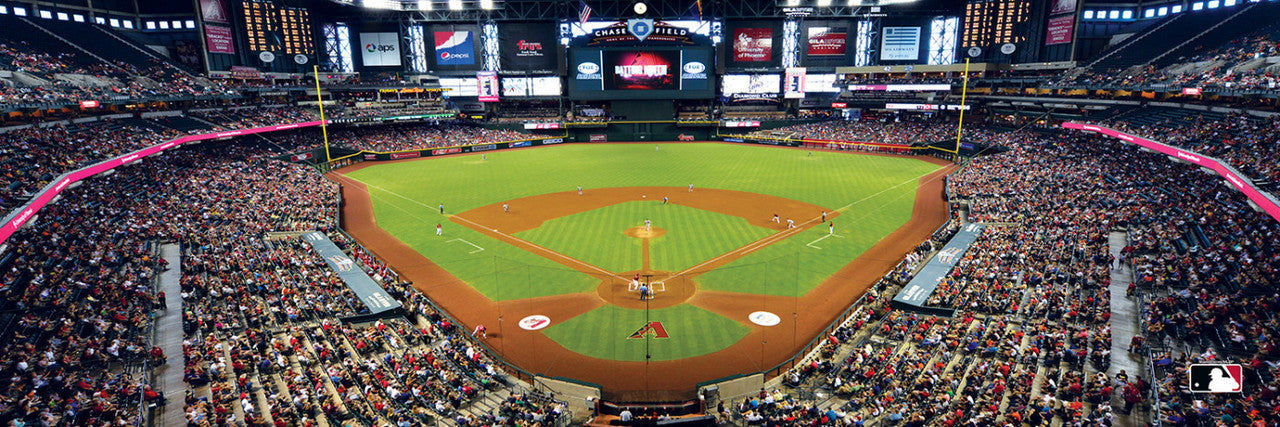 Arizona Diamondbacks Chase Field Panoramic Stadium 1000 Piece Puzzle - Center View by Masterpieces