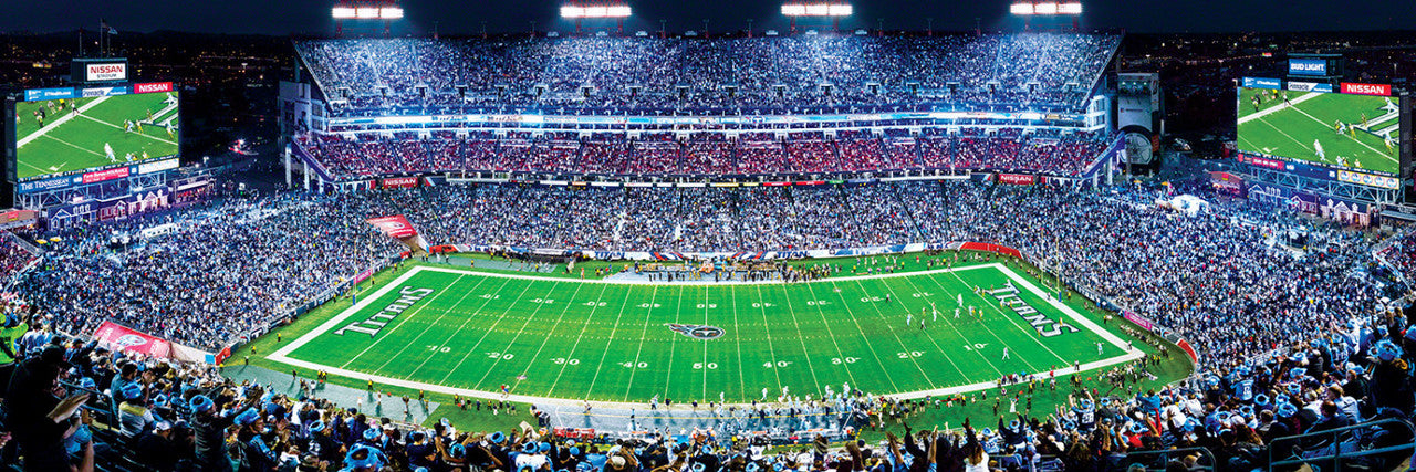 Tennessee Titans Panoramic Stadium 1000 Piece Puzzle - Center View by Masterpieces