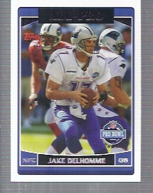 2006 Topps #305 Jake Delhomme AP - Football Card