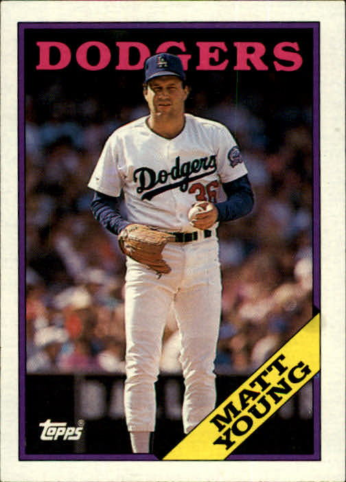 1988 Topps #736 Matt Young - Baseball Card