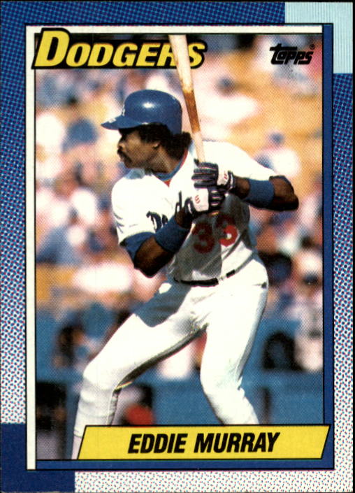 1990 Topps #305 Eddie Murray - Baseball Card