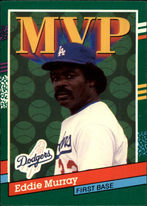 1991 Donruss #405 Eddie Murray MVP - Baseball Card NM-MT