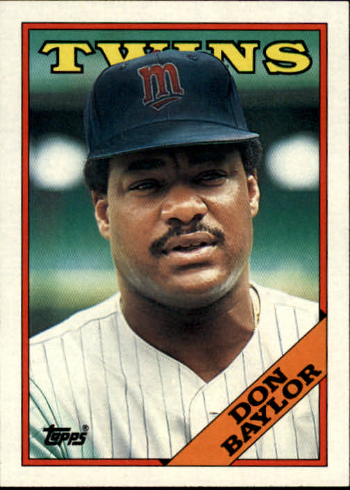 1988 Topps #545 Don Baylor Baseball Card